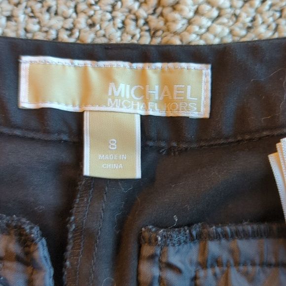 Black Ankle Length Chinos by Michael Kors Size 8 - Picture 5 of 6